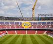 Stadiul actual al lucrărilor de reconstrucție ale Spotify Camp Nou, pe care Barcelona va reveni pe 10 august / Foto: FC Barcelona