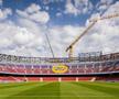 Stadiul actual al lucrărilor de reconstrucție ale Spotify Camp Nou, pe care Barcelona va reveni pe 10 august / Foto: FC Barcelona