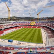 Stadiul actual al lucrărilor de reconstrucție ale Spotify Camp Nou, pe care Barcelona va reveni pe 10 august / Foto: FC Barcelona