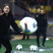 Matias Almeyda a stat 134 de meciuri pe banca tehnică a lui AEK Atena timp de trei sezoane / Foto: Imago