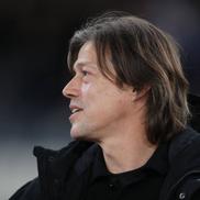 Matias Almeyda a stat 134 de meciuri pe banca tehnică a lui AEK Atena timp de trei sezoane / Foto: Imago