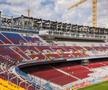 Stadiul actual al lucrărilor de reconstrucție ale Spotify Camp Nou, pe care Barcelona va reveni pe 10 august / Foto: FC Barcelona