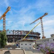Stadiul actual al lucrărilor de reconstrucție ale Spotify Camp Nou, pe care Barcelona va reveni pe 10 august / Foto: FC Barcelona
