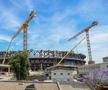 Stadiul actual al lucrărilor de reconstrucție ale Spotify Camp Nou, pe care Barcelona va reveni pe 10 august / Foto: FC Barcelona