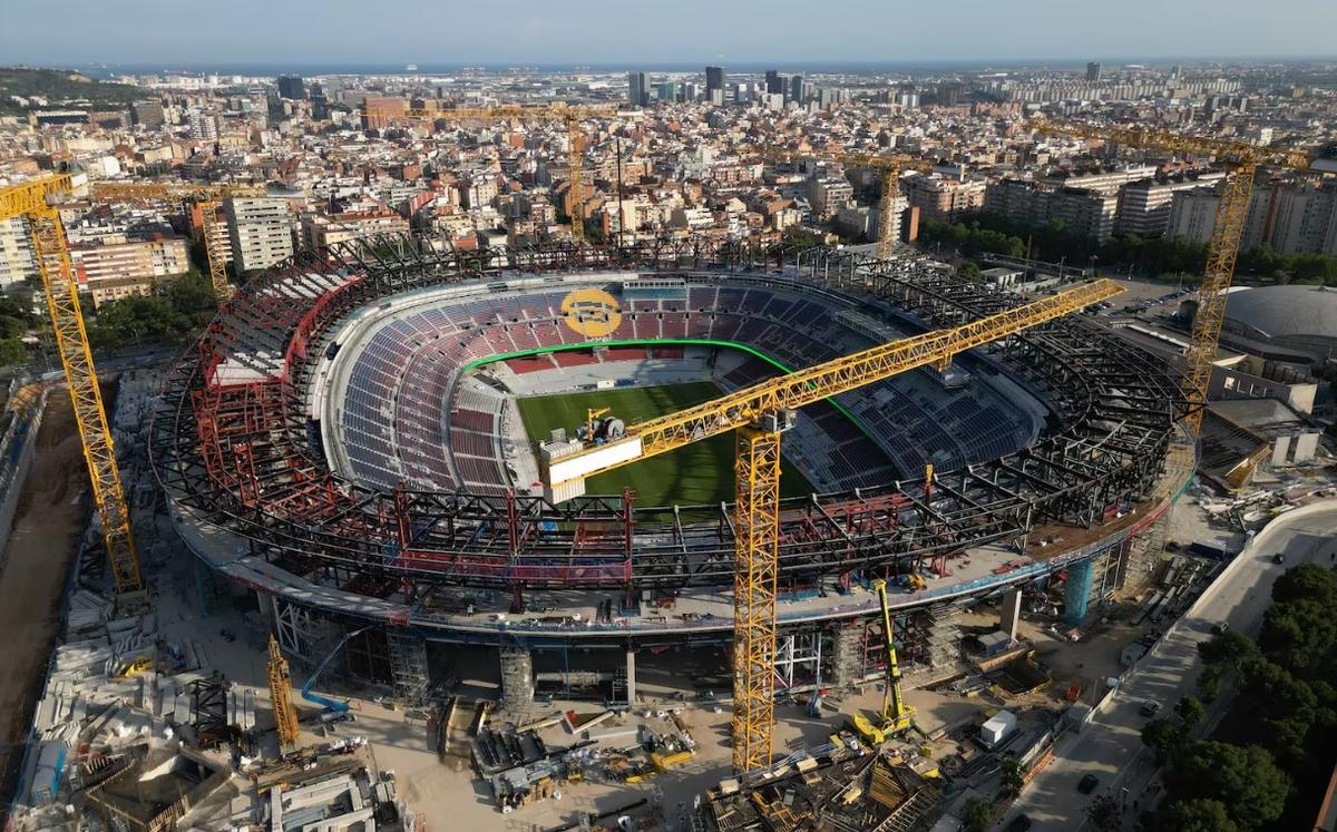 Unde va evolua Barcelona peste 40 de zile! » Între macarale, fără catering, toalete, lifturi și parcare