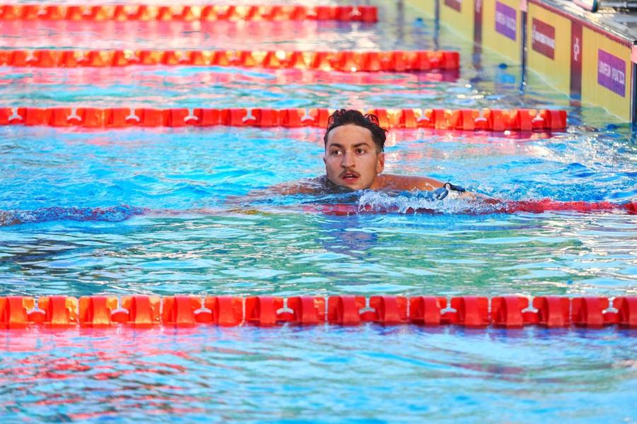 Denis-Laurean Popescu, bronz la 50 m fluture/Foto: Roxana Fleșeru (GSP) Denis Popescu nu a trecut de serii la 50 m fluture la Campionatele Mondiale de Natație de la Singapore