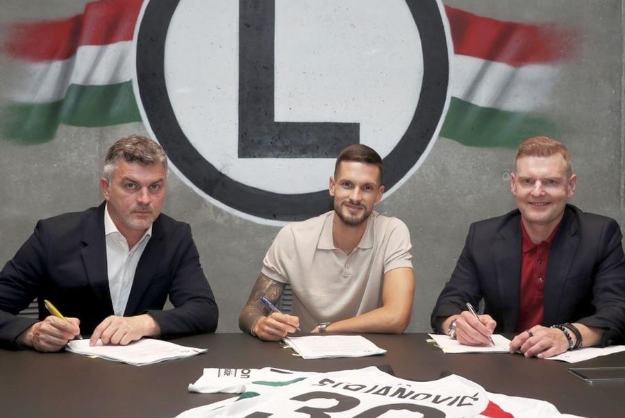 Petar Stojanovic, primul transfer al lui Edi Iordănescu la Legia Varșovia. FOTO: Facebook Legia a anunțat la UEFA lotul pentru Europa League » Edi Iordănescu ia o decizie surprinzătoare