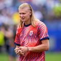Erling Haaland a fost rezervă cu Franța/ foto Imago Images