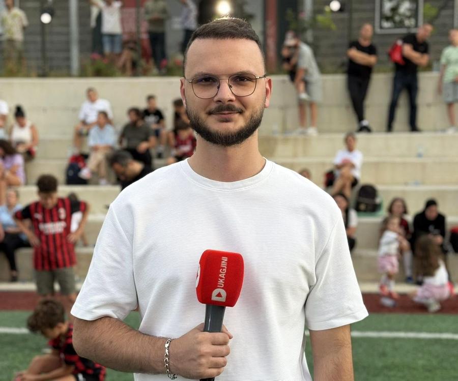 Jurnalistul Lorik Gërbeshi / Sursă foto: Facebook „Ar putea fi unul dintre cei mai explozivi jucători ai Rapidului!” » Pariu neașteptat: mizează pe fotbalistul care l-a deziluzionat pe Șucu