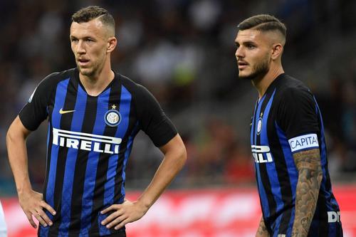 Ivan Perisic (stânga) și Mauro Icardi (dreapta) / Foto: Imago Images