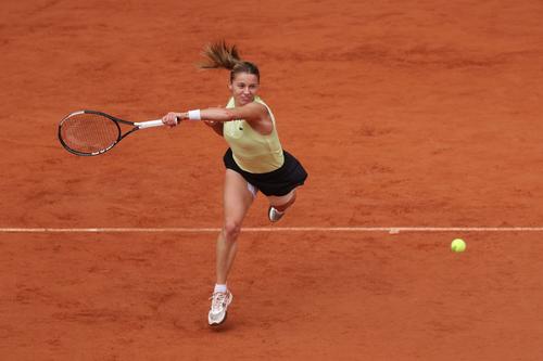 Maja Chwalinska, finalistă la Roland Garros/Foto: Getty Images