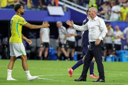 Steve Clarke, după ultimul meci al Scoției în grupă, 0-3 cu Brazilia // foto: Imago Images