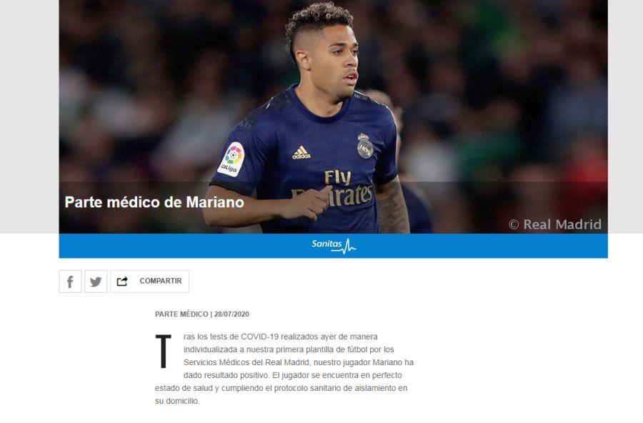 Comunicatul lui Real Madrid Alarmă la Real Madrid » Un jucător din echipa lui Zinedine Zidane are coronavirus
