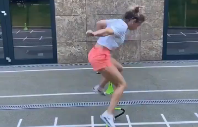 VIDEO Simona Halep se pregătește de revenire » Antrenament intens pentru fostul număr 1 mondial