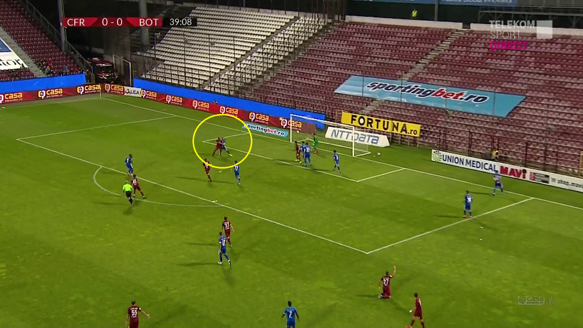 FOTO Penalty în CFR - Botoșani 28.07.2020