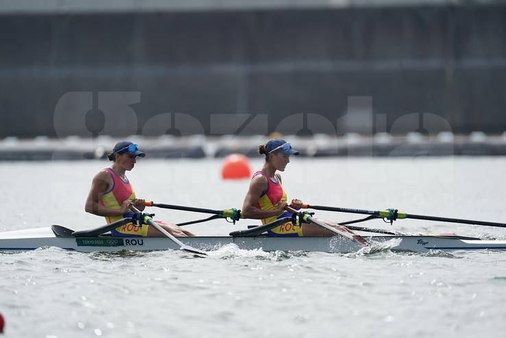 Canotoarele Ancuța Bodnar și Simona Radiș obțin primul titlu olimpic românesc la canotaj, după 13 ani! foto: Raed Krishan/GSP