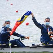 Canotoarele Ancuța Bodnar și Simona Radiș obțin primul titlu olimpic românesc la canotaj, după 13 ani! foto: Raed Krishan/GSP