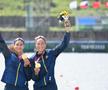 Canotoarele Ancuța Bodnar și Simona Radiș obțin primul titlu olimpic românesc la canotaj, după 13 ani! foto: Raed Krishan/GSP