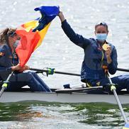Canotoarele Ancuța Bodnar și Simona Radiș obțin primul titlu olimpic românesc la canotaj, după 13 ani! foto: Raed Krishan/GSP