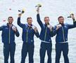 Argint pentru România! Mihăiță Țigănescu, Mugurel Semciuc, Ștefan Berariu și Cosmin Pascari, locul 2 la patru rame, foto: Raed Krishan/GSP