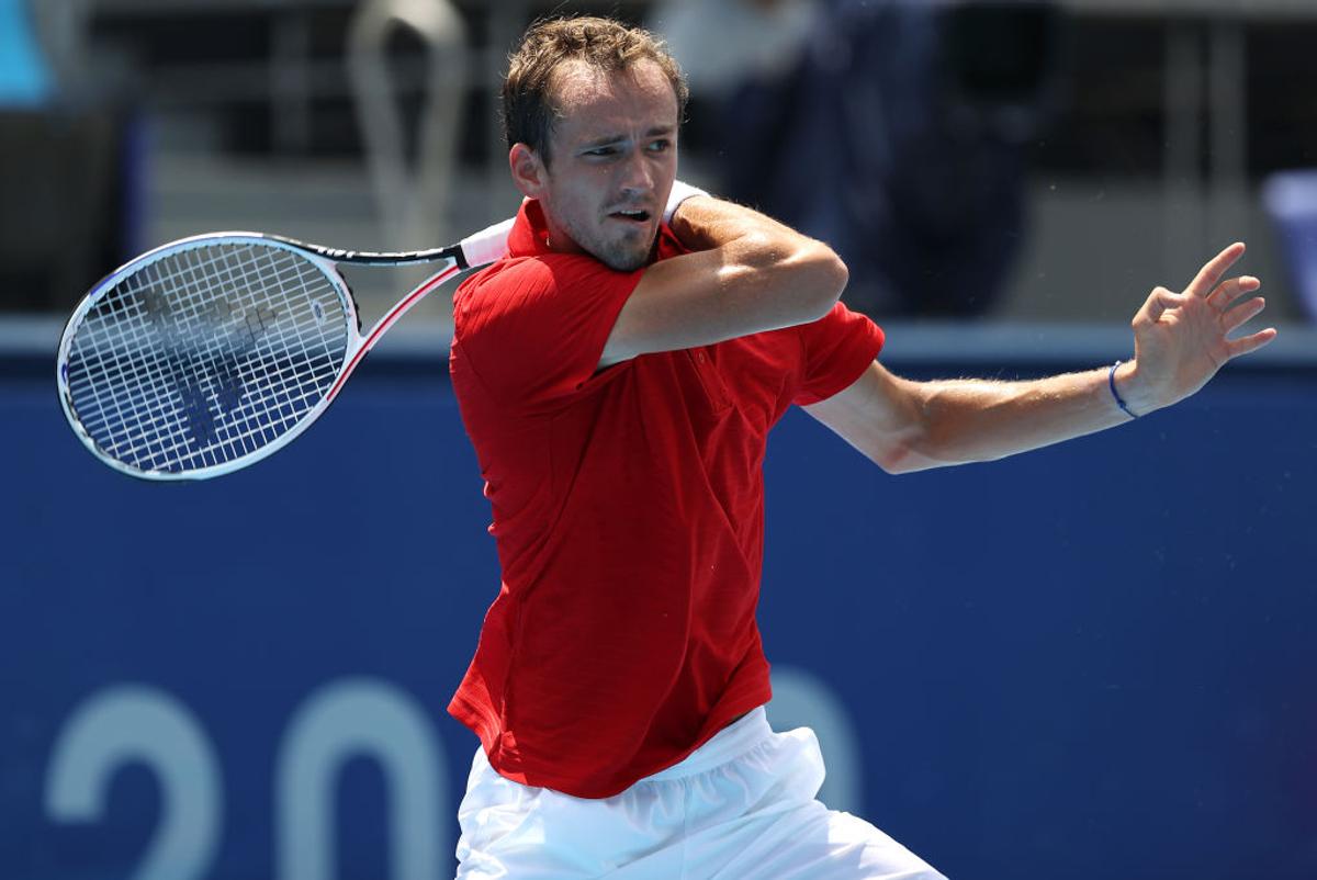 Momente teribile în disputa Medvedev - Fognini de la Jocurile Olimpice