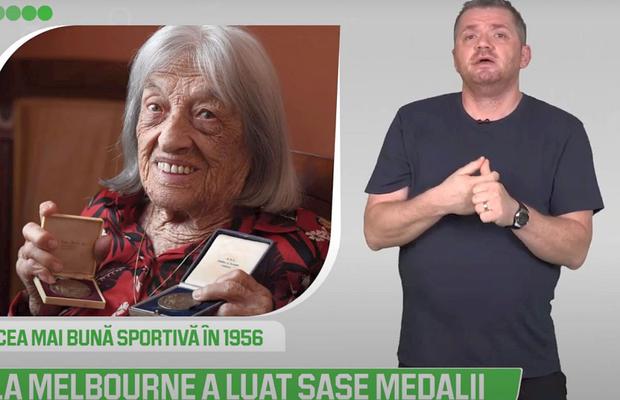 5 minute de sport olimpic - Ágnes Keleti, 100 de ani olimpici