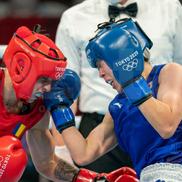 Claudia Nechita vs. Sena Irie (sferturi) la Jocurile Olimpice
(foto: Raed Krishan-Tokyo)