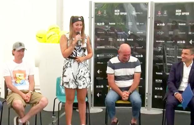 Andreea Prisăcariu, show înaintea turneului de la Iași: „Dom’ primar, bună ziua, noi ne știm!”