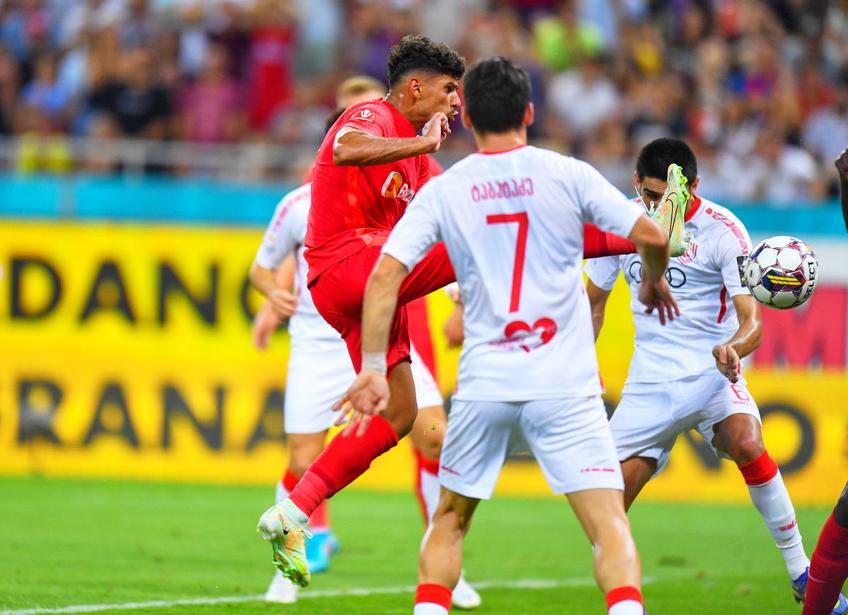 Florinel Coman (24 de ani) a marcat golul de 3-2 în meciul FCSB - Saburtalo, manșa decisivă a turului 2 preliminar din Conference League, și a întrerupt seceta de un an.