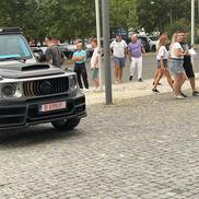 Mirel Rădoi și spectaculosul său Mercedes-Benz G-Class, foto: Vlad Nedelea / GSP