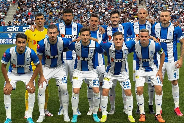 CSU Craiova -  KF Vllaznia Shkodër / Sursă foto: Facebook@ Universitatea Craiova