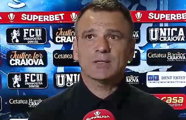Toni Petrea, după FCU Craiova - U Cluj 3-4: „Nu avem voie să primim atâtea goluri”