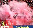 Ultrașii lui CSKA au digerat cu greu înfrângerea cu Sepsi / foto: Cristi Preda (GSP)
