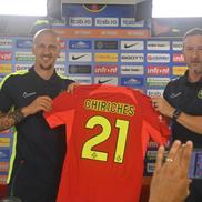 Vlad Chiricheș și Mihai Stoica, după revenirea fundașului la FCSB (foto: Cătălin Stroia)