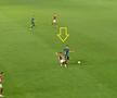 Rapid - FC Botoșani » Iulian Cristea a comis o eroare uriașă în startul reprizei secunde, în urma căreia Virgile Pinson a egalat.