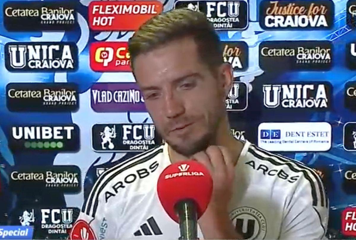 „I-am tocat!” » Ce a remarcat Alex Chipciu după derby-ul Clujului: „Am un sentiment de ciudă”