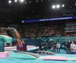 Simone Biles, în timpul calificărilor de gimnastică de la JO