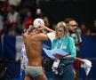 David Popovici, încălzire sub ochii lui Michael Phelps