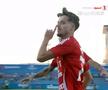 Gestul lui Ștefan Bodișteanu în Farul - Botoșani, foto: captură de ecran Prima Sport