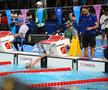David Popovici, încălzire sub ochii lui Michael Phelps
