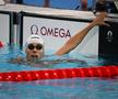 David Popovici, încălzire sub ochii lui Michael Phelps