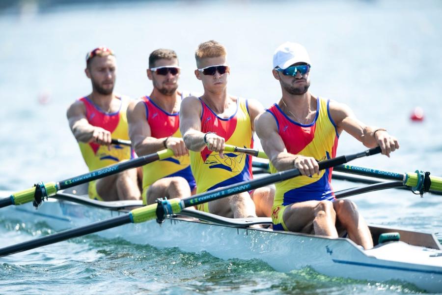 Barca masculină de 4 rame Foto: COSR Băieții de la 4 rame, în finală la un vârf de barcă: „În ultimii ani am cam luat-o la sutimi, acum s-au întors la noi”