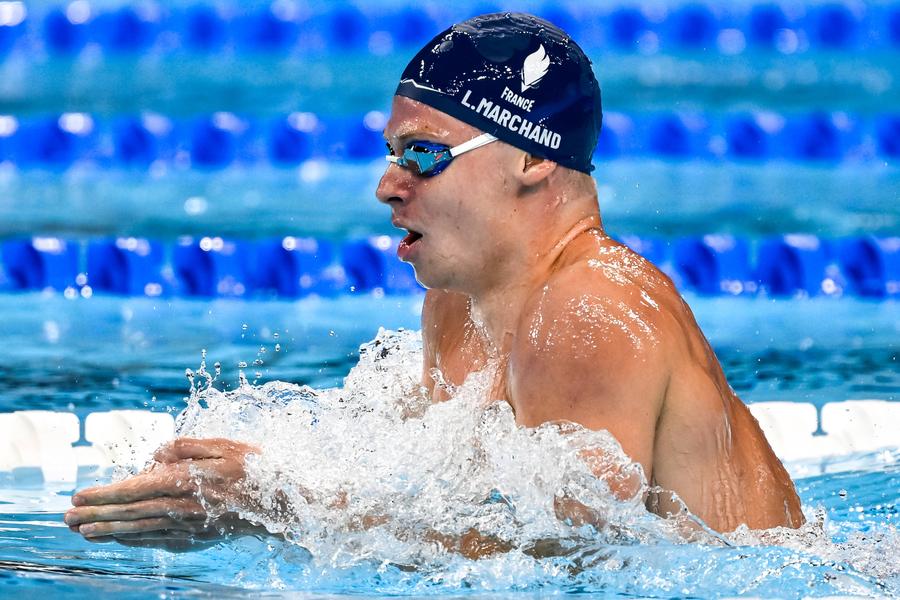 Leon Marchand în acțiune FOTO Imago Images David Popovici și Pan Zhanle, până unde?! Analiză monumentală Washington Post: cât mai pot sportivii să doboare recordurile?