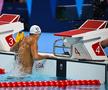 David Popovici, încălzire sub ochii lui Michael Phelps