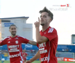 Gestul lui Ștefan Bodișteanu în Farul - Botoșani, foto: captură de ecran Prima Sport