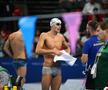 David Popovici, încălzire sub ochii lui Michael Phelps