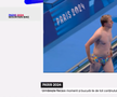 Un spectator a intrat în bazin la Jocurile Olimpice