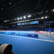 David Popovici, serii la 200m liber la Jocurile Olimpice/ foto Raed Krishan (GSP)