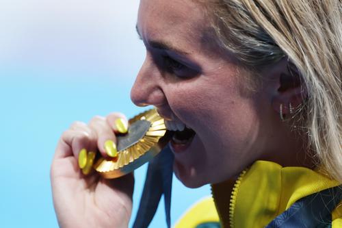 Ariarne Titmus, campioană olimpică la 400 m liber la Paris Foto: Imago