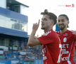 Gestul lui Ștefan Bodișteanu în Farul - Botoșani, foto: captură de ecran Prima Sport